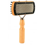 Βούρτσα Σκύλων Διπλής Όψης Ξύλινη 10x18cm Nunbell 19418-154