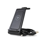 Wekome WP-U168 Ασύρματος Φορτιστής 3 σε 1 για iPhone, AirPods και Apple Watch (Qi Pad) 15W Μαύρος