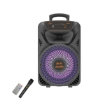 ZQS-8173W Φορητό Ηχείο Bluetooth 20W με Ασύρματο Μικρόφωνο & Τηλεχειριστήριο