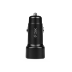 ttec SmartCharger™ Φορτιστής αυτοκινήτου 2.4A/12W USB-A με Type- C Καλώδιο - Image 4