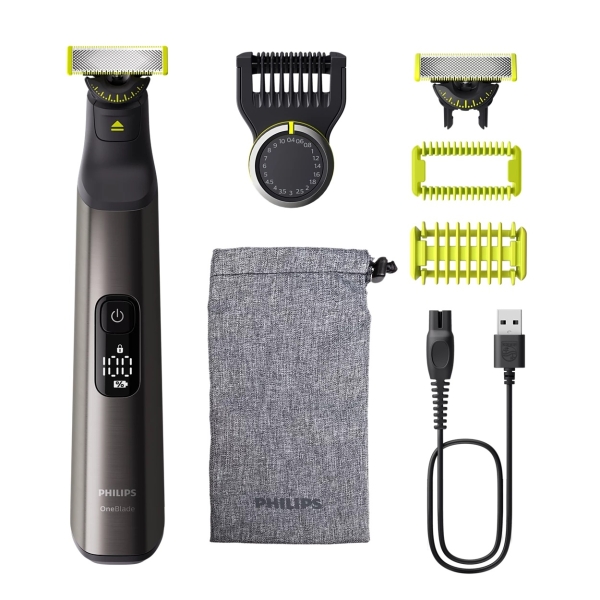 Philips OneBlade Pro 360 Ξυριστική Μηχανή Προσώπου / Σώματος Επαναφορτιζόμενη QP6552/15