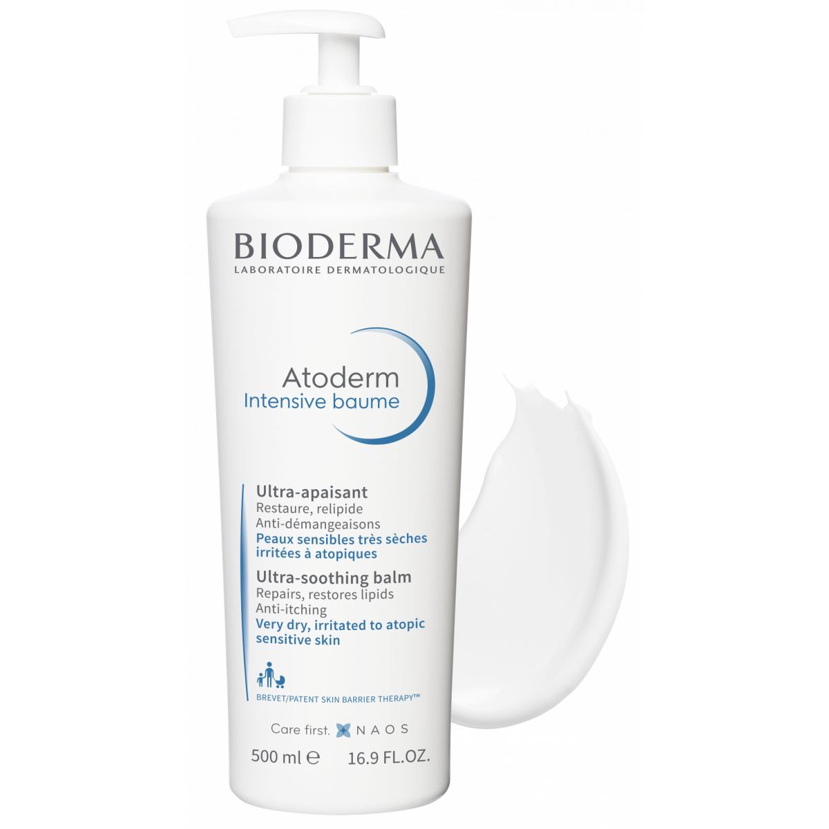 Bioderma Atoderm Βάλσαμο Επανορθωτικής Φροντίδα κατά του Κνησμού Intensive Baume 500 ml - Image 3