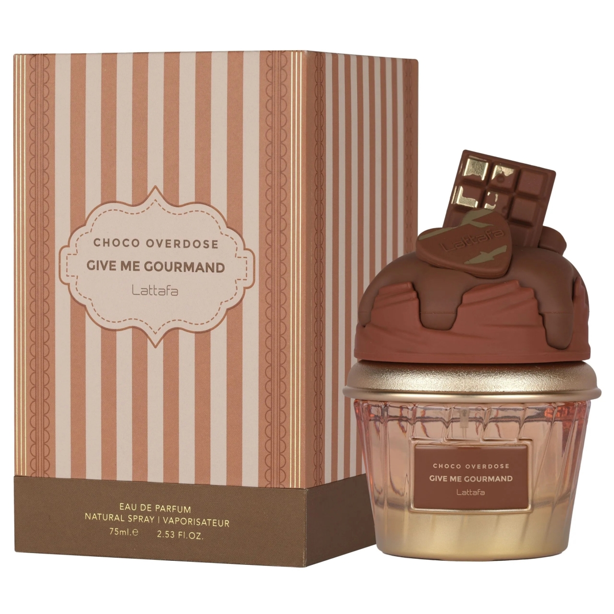 Lattafa Άρωμα Give Me Gourmand Choco Overdose Eau de Parfum U 75 ml - Image 2