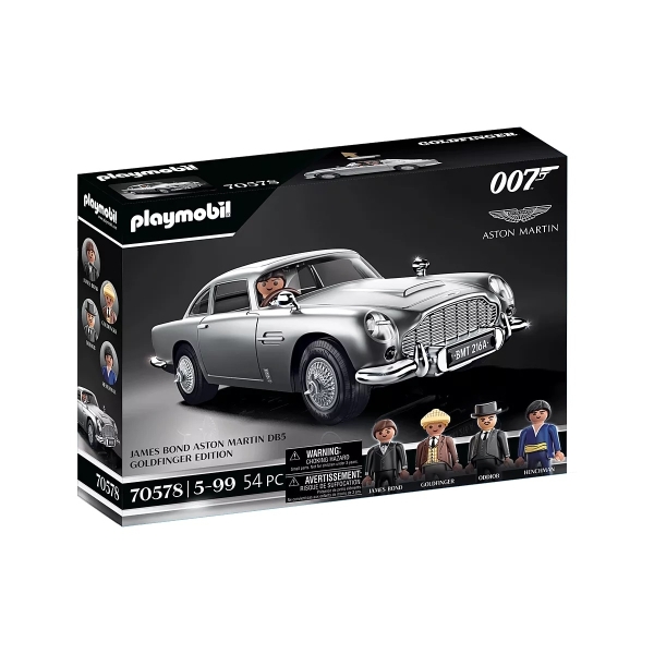 PLAYMOBIL James Bond Aston Martin DB5 - Goldfinger Edition για 5+ Ετών 70578