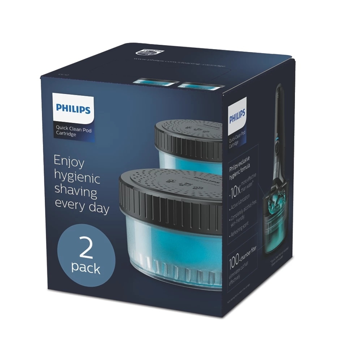 Philips Quick Clean Pod Cartrige Αξεσουάρ Καθαρισμού CC12/50 - Image 3