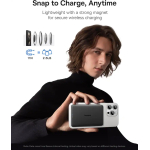 Baseus PicoGo AM41 Ultra Slim MagSafe Power Bank 5000mAh 20W Γκρι P1007680C813-00 - Image 4