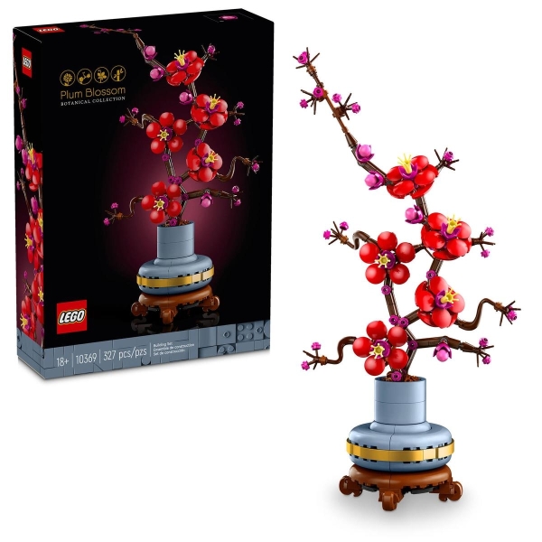 LEGO Botanical Collection Plum Blossom Set για 18+ Ετών 327τμχ 10369