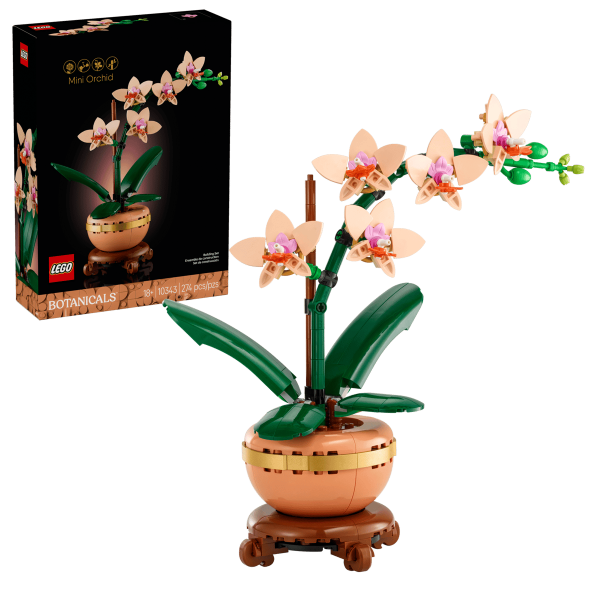 LEGO Botanical Collection Mini Orchid για 18+ Ετών 274τμχ 10343