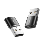 Joyroom Αντάπτορας USB-C (f) σε USB-A (m) 2τμχ Μαύρο (S-H152 Black)