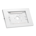 Deltaco Office Plate Αντικλεπτική Πλάκα Στήριξης για iPad Pro/iPad Air/iPad/Samsung Galaxy Tab A Λευκή ARM-0502