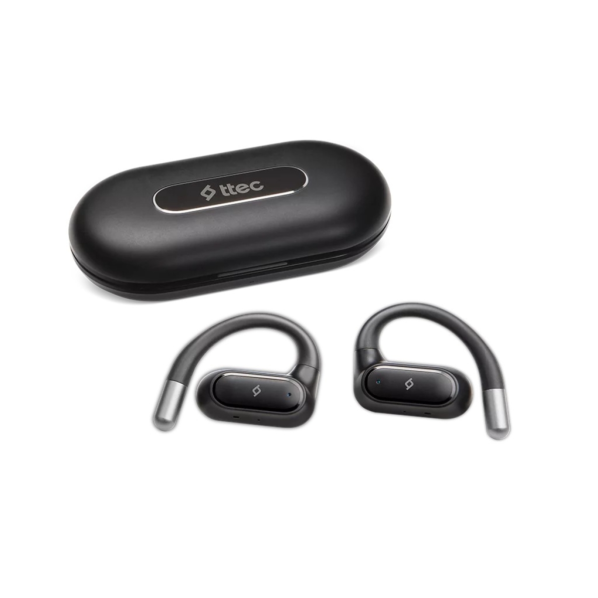 ttec SoundFlow Open-Ear OWS ​Ασύρματα Bluetooth Ακουστικά,Μαύρα - Image 2