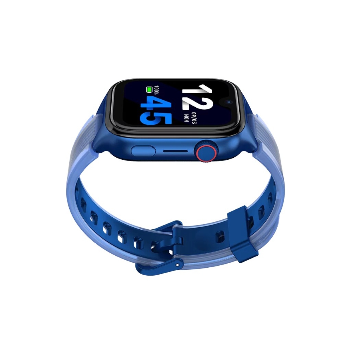 Kidi Pro με Οθόνη AMOLED GPS 4G Καρτα sim, Παιδικο Smartwatch   Μπλέ - Image 5