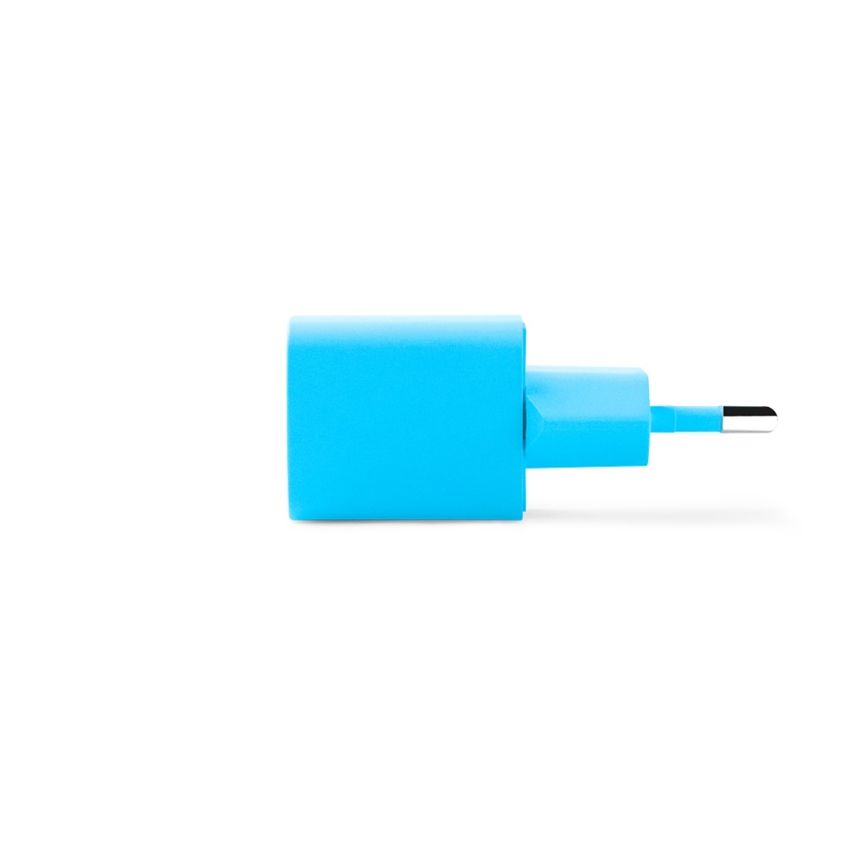Ttec SmartCharger GAN 20W PD Ταχυφορτιστής Ταξιδιού USB-C - Lightning Καλώδιο  120cm, Neon Μπλέ - Image 4