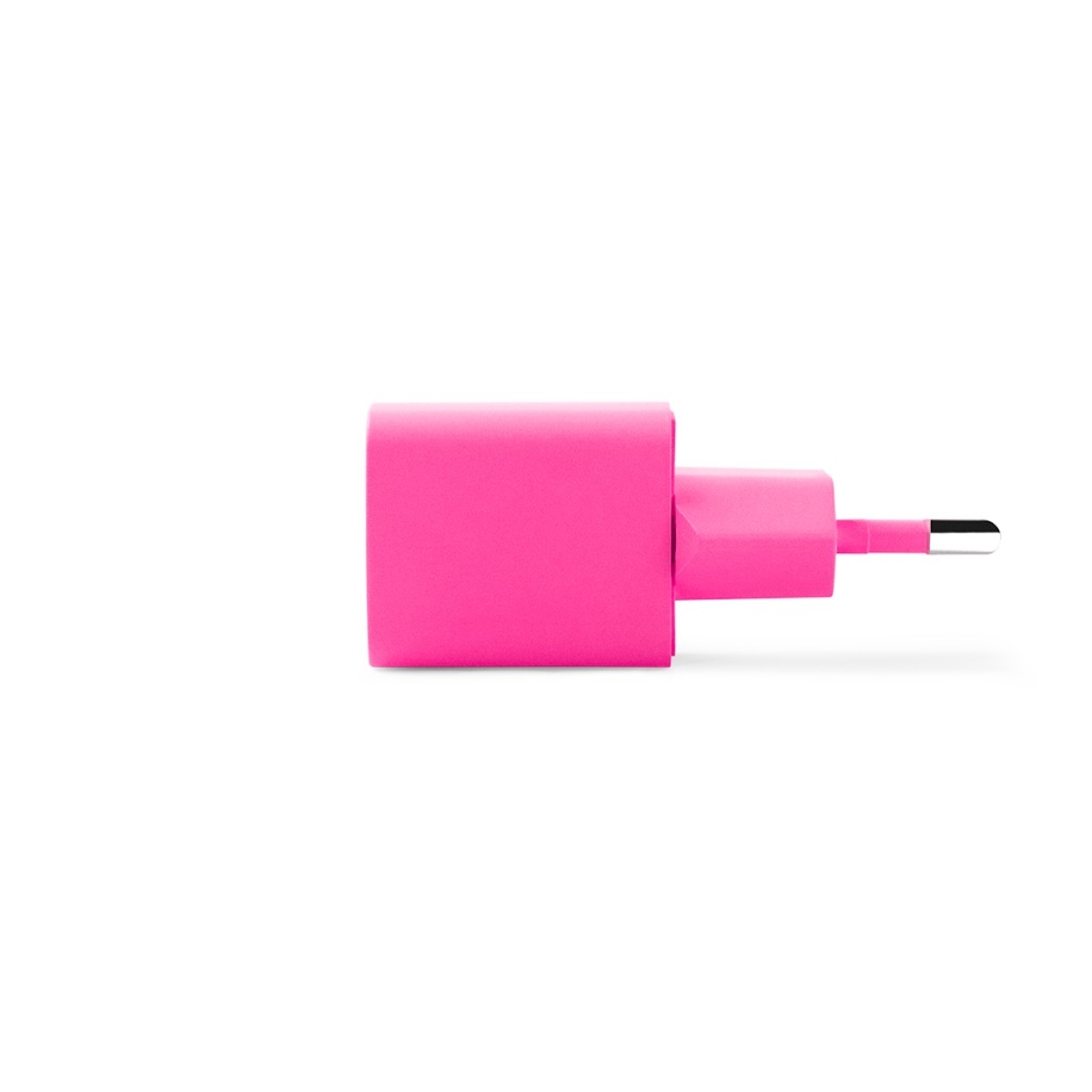 Ttec SmartCharger GAN 20W PD Ταχυφορτιστής Ταξιδιού USB-C - Lightning Καλώδιο  120cm, Neon Ρόζ - Image 4