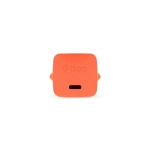 Ttec SmartCharger GAN 20W PD Ταχυφορτιστής Ταξιδιού USB-C - USB-C 3A Καλώδιο  120cm, Neon Πορτοκαλί - Image 3
