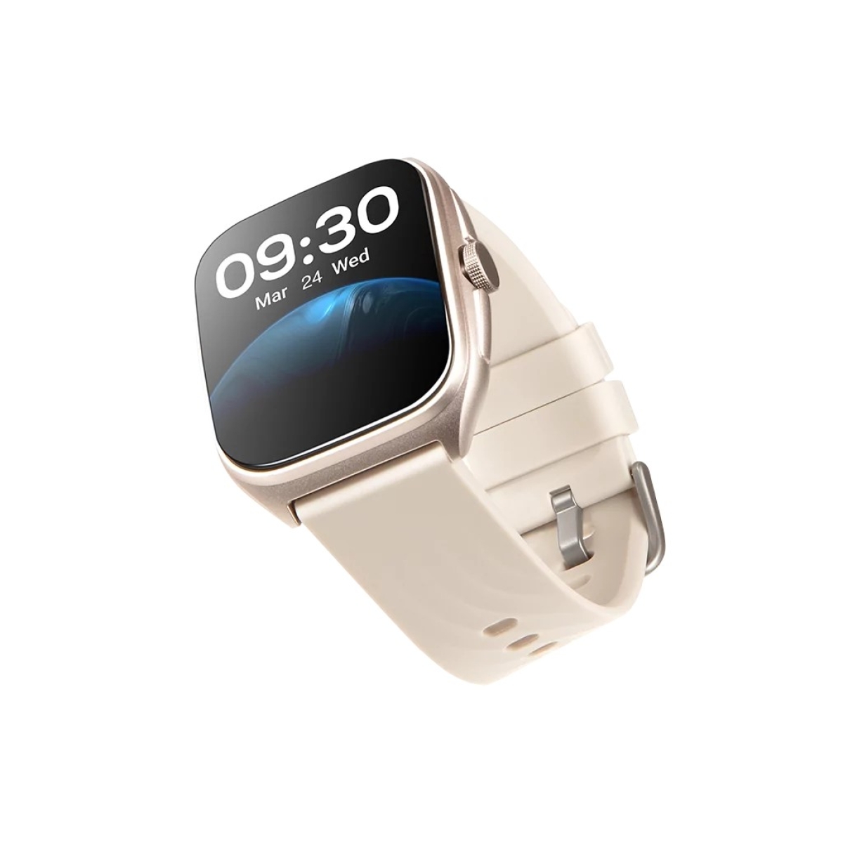 ttec Smart Watch Tempus Pro Λευκό με Οθόνη AMOLED 47mm 3D Καμπύλη & Ορθογώνια Αλουμινένια Θήκη - Image 3