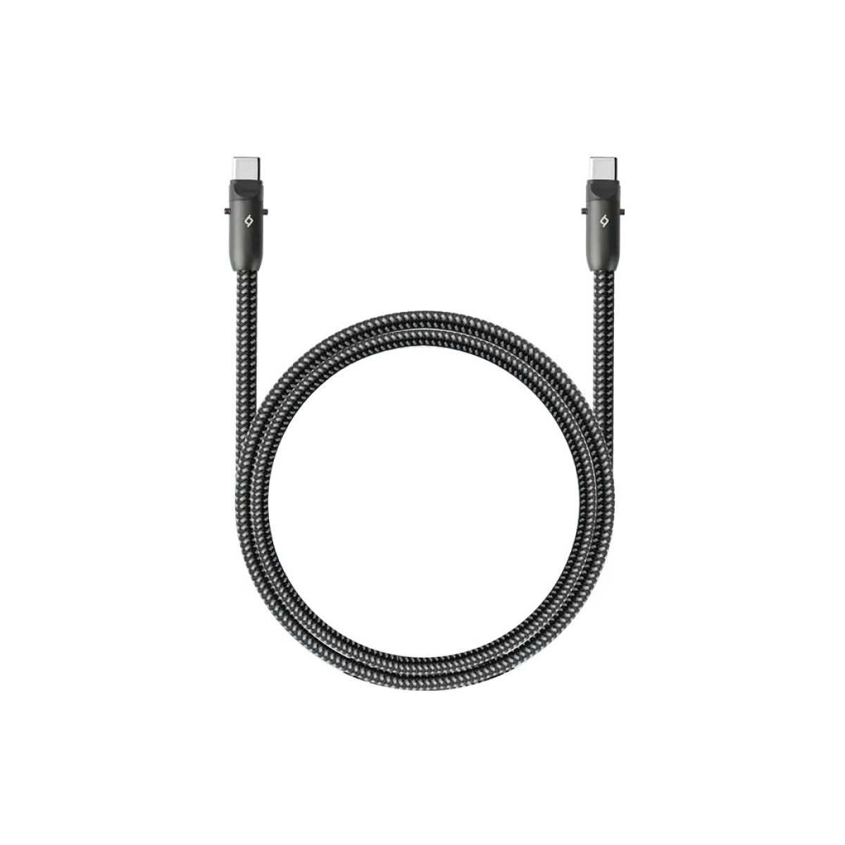 Ttec ExtremeCable Hip Πολυλειτουργικό Ανθεκτικό Καλώδιο USB-C σε USB-C 60W PD/QC 120cm Γρήγορης Φόρτισης & Συγχρονισμού, Μαύρο - Image 5