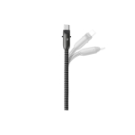 Ttec ExtremeCable Hip Πολυλειτουργικό Ανθεκτικό Καλώδιο USB-C σε USB-C 60W PD/QC 120cm Γρήγορης Φόρτισης & Συγχρονισμού, Μαύρο - Image 6