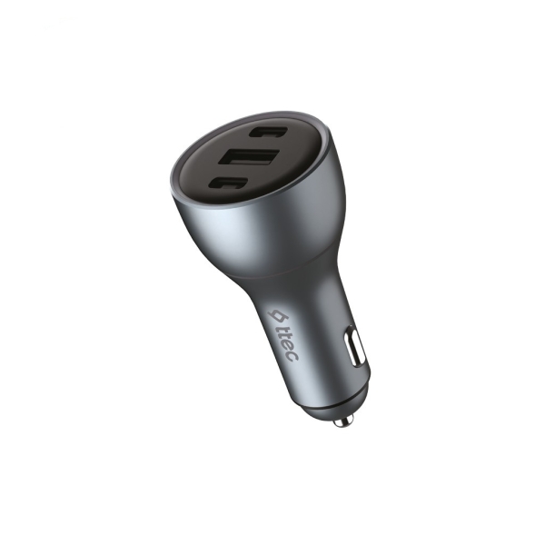 SmartCharger Trio PD 130W Φορτιστής Αυτοκινήτου 2 USB-C + USB-A