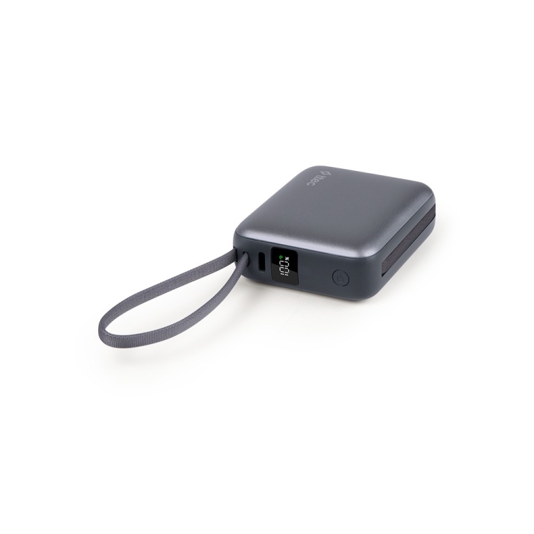 ReCharger Mini LCD 10.000mAh PD 20W με USB-C & Lightning Καλώδιο