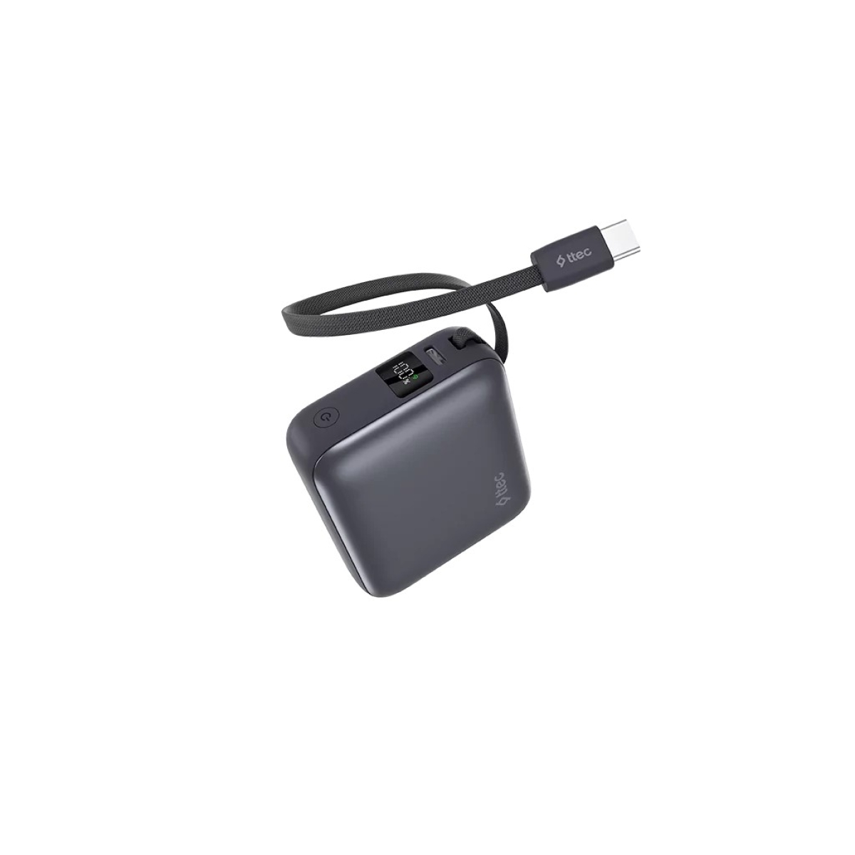 Ttec ReCharger Mini LCD 10.000mAh PD 35W Φορητή Μπαταρία, Με USB C Καλώδιο - Image 4