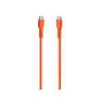 Type-C -Type-C Καλώδιο Φόρτισης & Συγχρονισμού 60W  Neon Πορτοκαλί