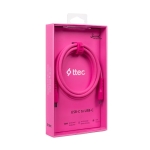 ttec Type-C -Type-C Καλώδιο Φόρτισης & Συγχρονισμού 60W Neon Ρόζ - Image 5