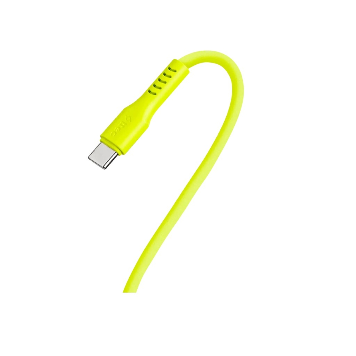 ttec Type-C -Type-C Καλώδιο Φόρτισης & Συγχρονισμού 60W Neon Κίτρινο - Image 3