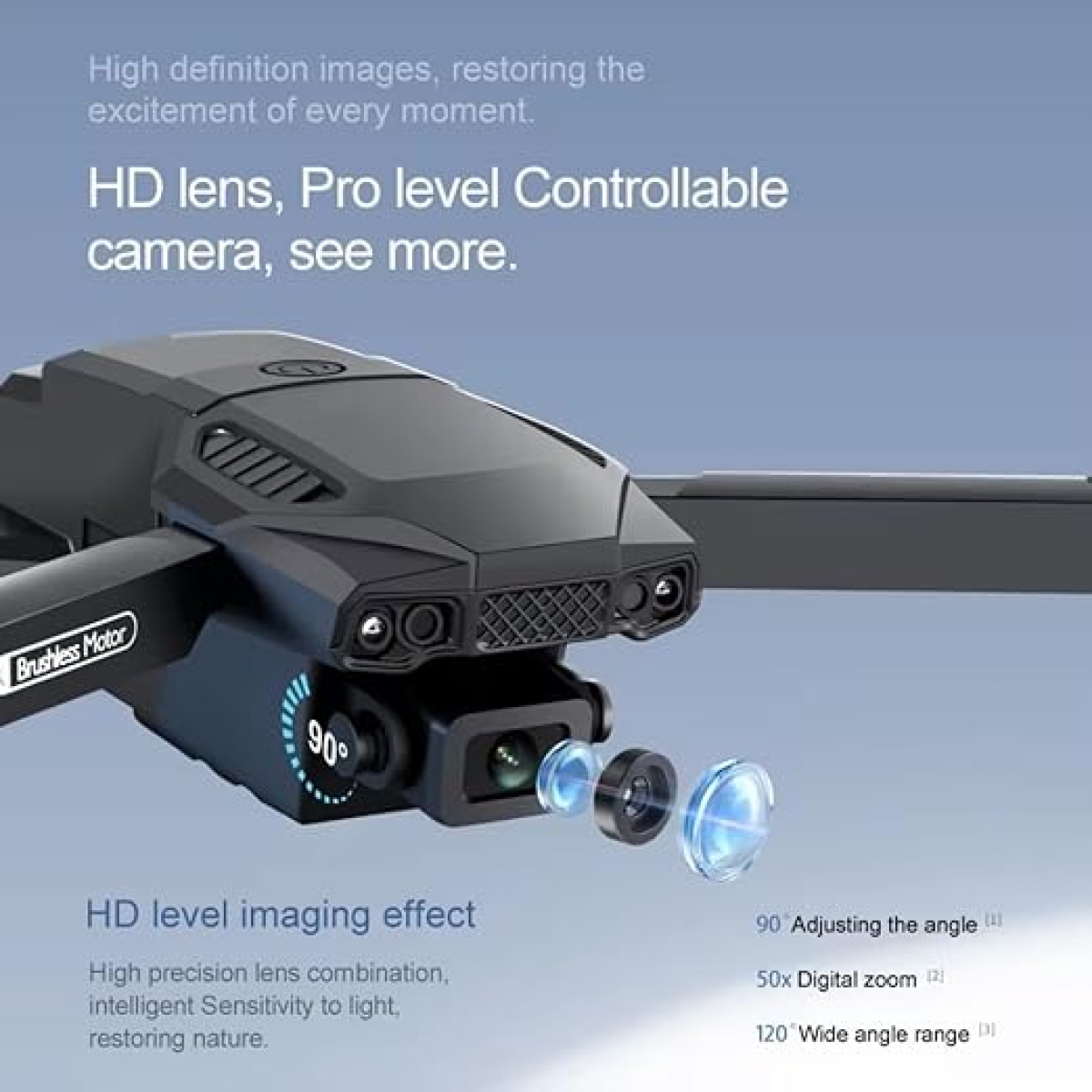 Αναδιπλούμενο Mini Drone F198 Με Διπλή Κάμερα - Image 4