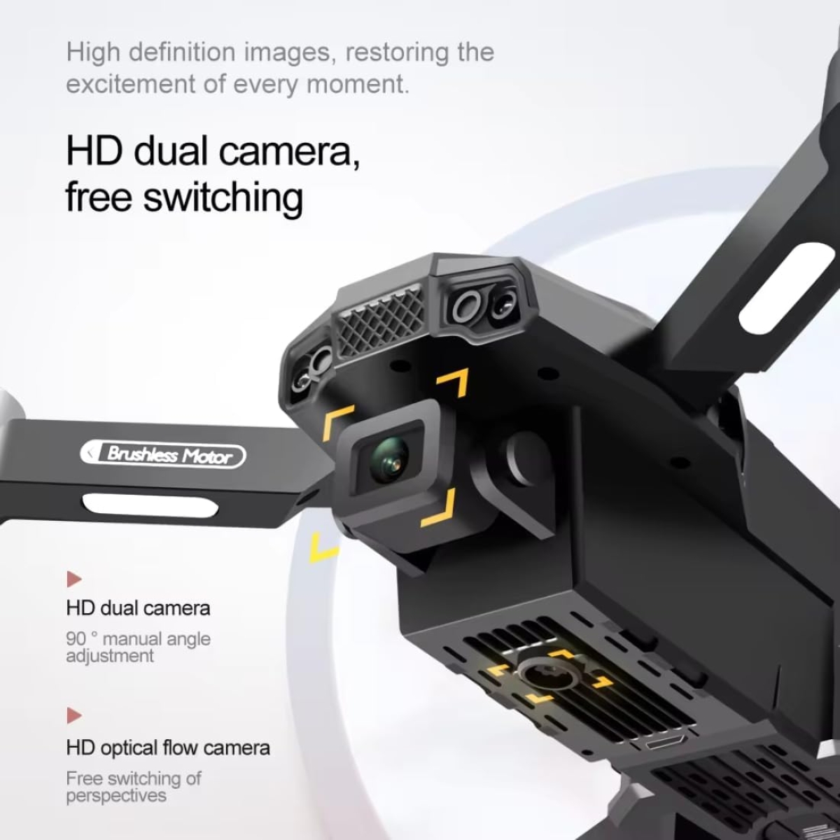 Αναδιπλούμενο Mini Drone F198 Με Διπλή Κάμερα - Image 8