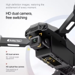 Αναδιπλούμενο Mini Drone F198 Με Διπλή Κάμερα - Image 8