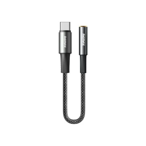 Αντάπτορας Ήχου Type-C Σε Jack 3.5mm Μαύρο Remax CB08