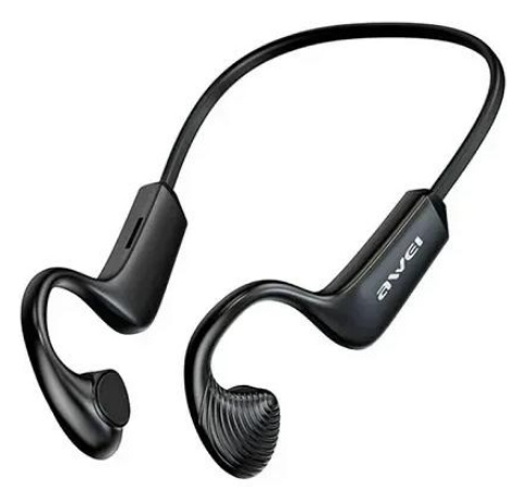 Ασύρματα Ακουστικά Air Conduction Bluetooth Sport Μαύρα Awei A892Bl