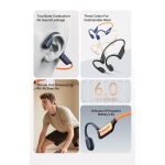 Ασύρματα Ακουστικά Air Conduction Bluetooth Sport Μαύρα Awei A892BL - Image 7