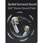 Ασύρματα Ακουστικά Bluetooth 5.4 Με ANC & Θήκη Φόρτισης Μαύρα Awei TA13 - Image 3