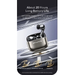 Ασύρματα Ακουστικά Bluetooth 5.4 Με ANC & Θήκη Φόρτισης Μαύρα Awei TA13 - Image 4