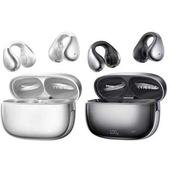 Ασύρματα Ακουστικά Bluetooth Με Κλιπ Και Θήκη Φόρτισης Remax OWS-10