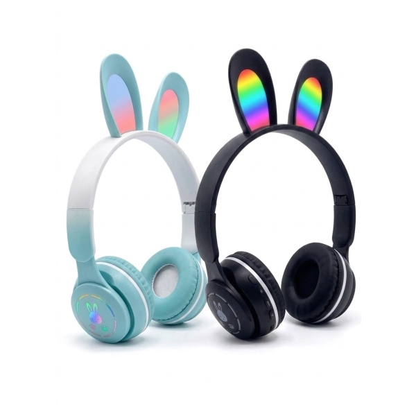Ασύρματα Ακουστικά Bluetooth Με RGB Φωτισμό, Μικρόφωνο Και AUX SY-29R