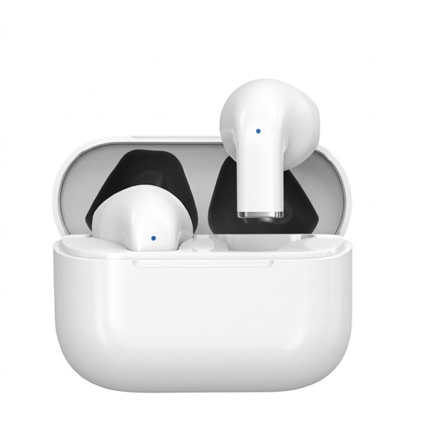 Ασύρματα Bluetooth Ακουστικά Earbuds Με Θήκη Φόρτισης Λευκά Pavareal V35