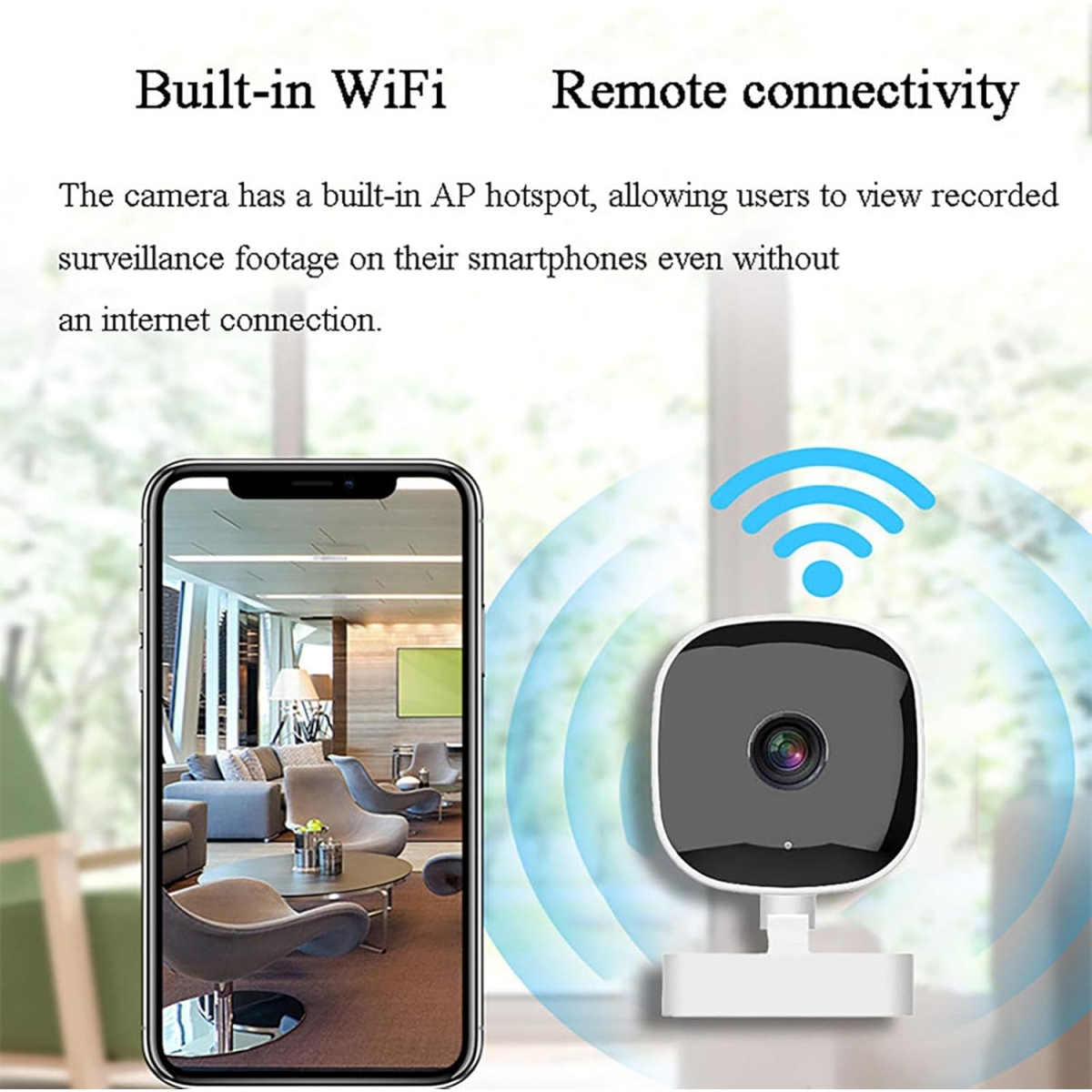 Ασύρματη Κάμερα Ασφαλείας 4K Smart Camera Με WiFi Και Νυχτερινή Όραση Andowl Q-HQ39 - Image 7