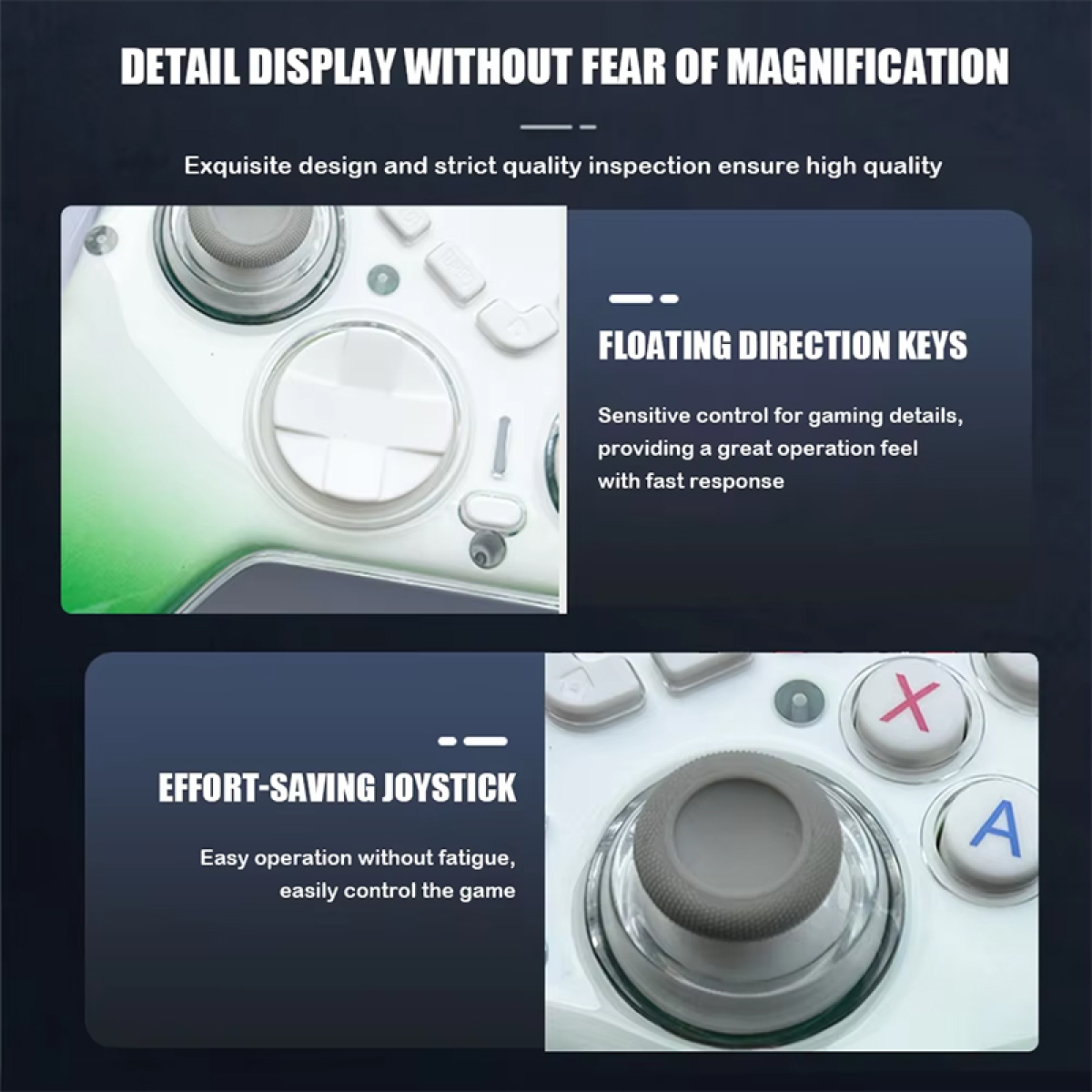 Ασύρματο Χειριστήριο Παιχνιδιών Bluetooth Για PS4/PS3/Switch/PC - X6 - Image 3
