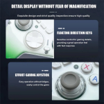 Ασύρματο Χειριστήριο Παιχνιδιών Bluetooth Για PS4/PS3/Switch/PC - X6 - Image 3