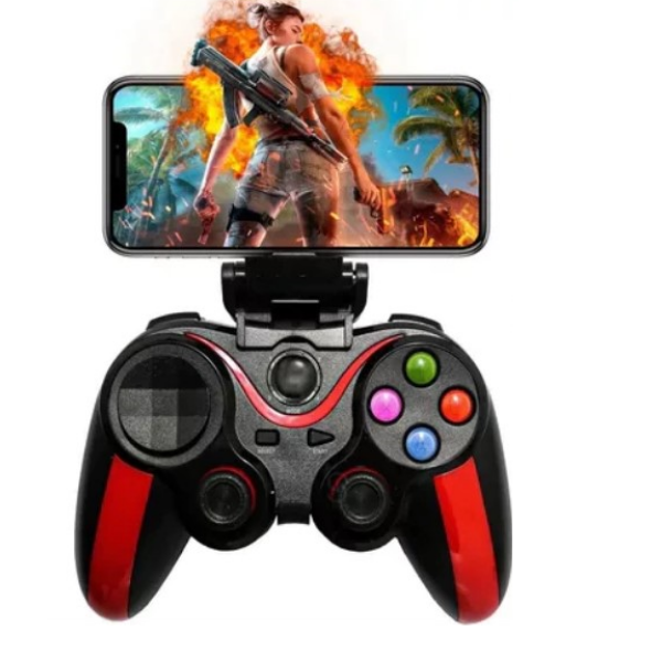 Ασύρματο Gamepad Bluetooth Για Android IOS PC Και PS3 Μαύρο Lehuai LH-9089