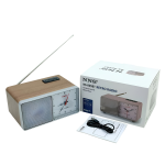 Ασύρματο Ηχείο Bluetooth Retro Με FM Ραδιόφωνο NS-805BT - Image 2