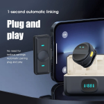 Ασύρματο Μικρόφωνο Πέτου Type-C 2.4G Με Κλιπ & Θήκη Φόρτισης SX21 - Image 7