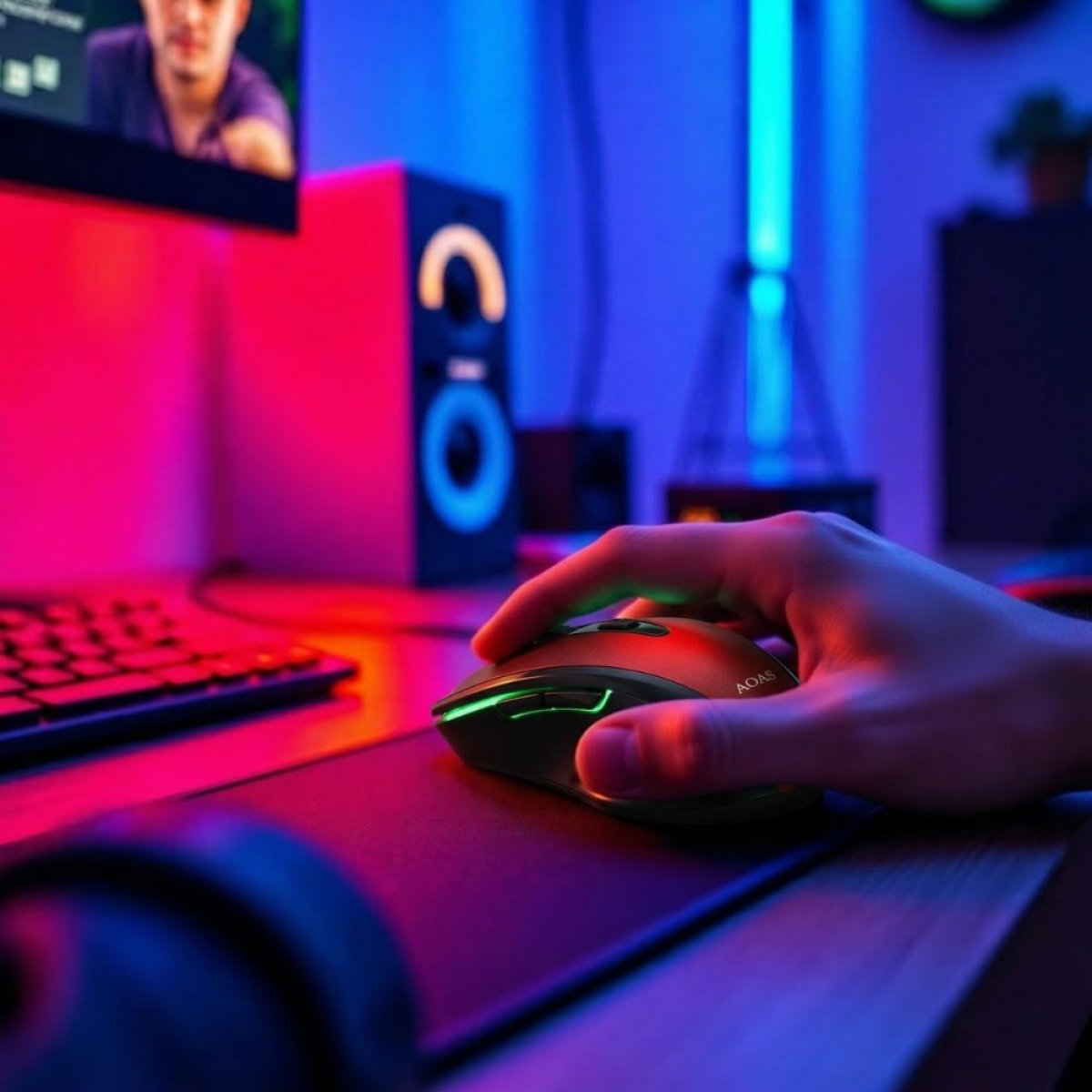 Ασύρματο Ποντίκι Wireless Mouse AOAS RF-2819B