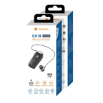 Bluetooth Ακουστικό Clip-On Με Οθόνη Και Υποδοχή TF Technovo TN-BT006