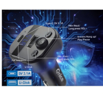 Bluetooth FM Transmitter Αυτοκινήτου Onice D106 με MP3 Player, USB 3.1A Φόρτιση & Hands-Free