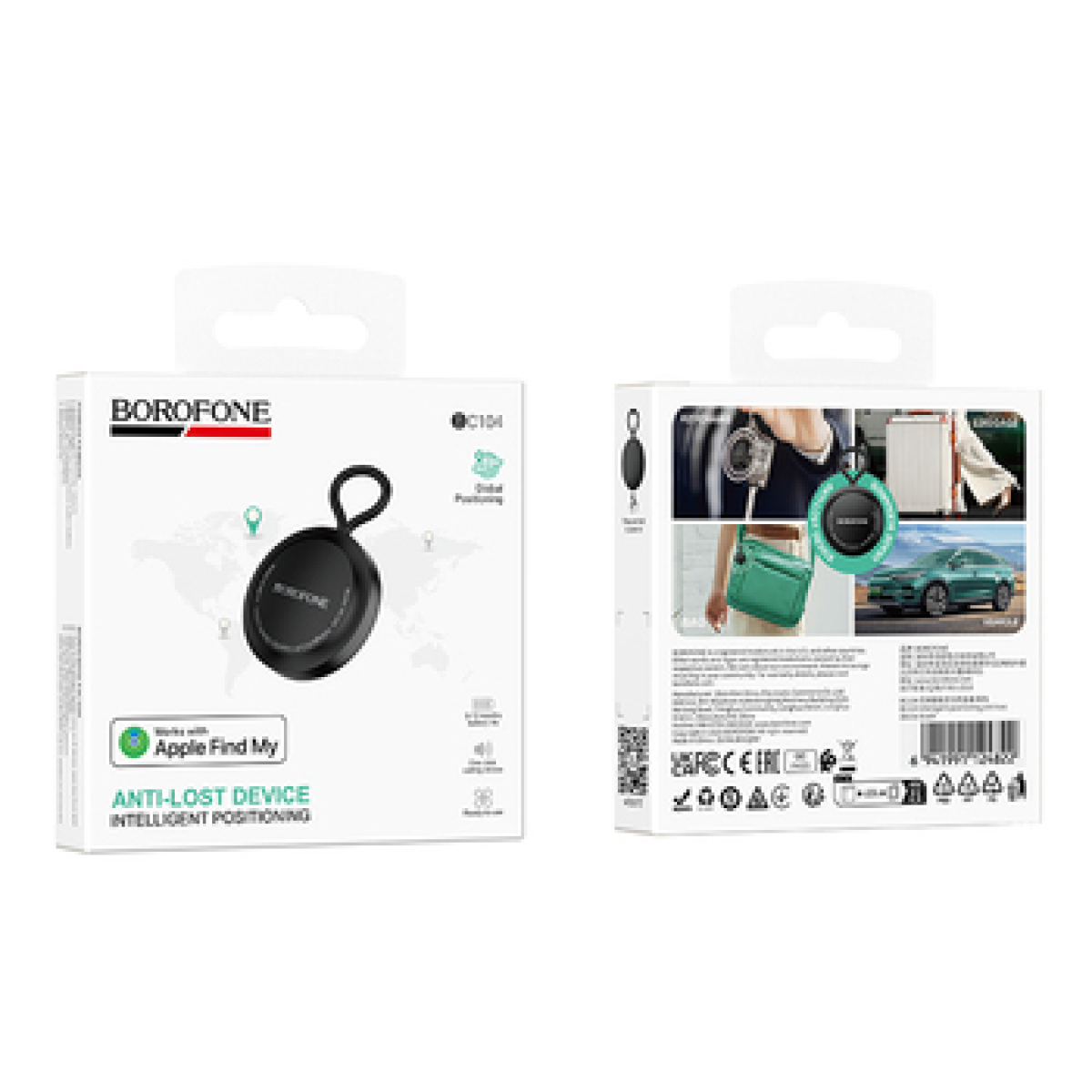 Bluetooth Tracker Συμβατό Με Apple Find My Borofone BC104 - Image 5