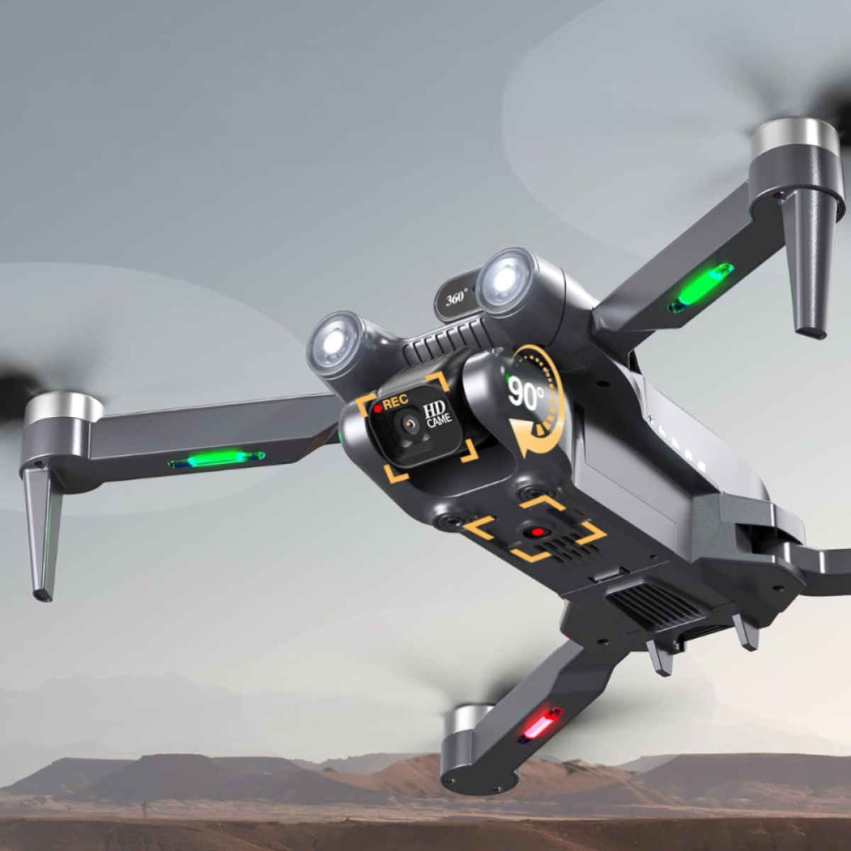 Drone με 8K Κάμερα και Χειριστήριο, Συμβατό με Smartphone ZH-C9MIX